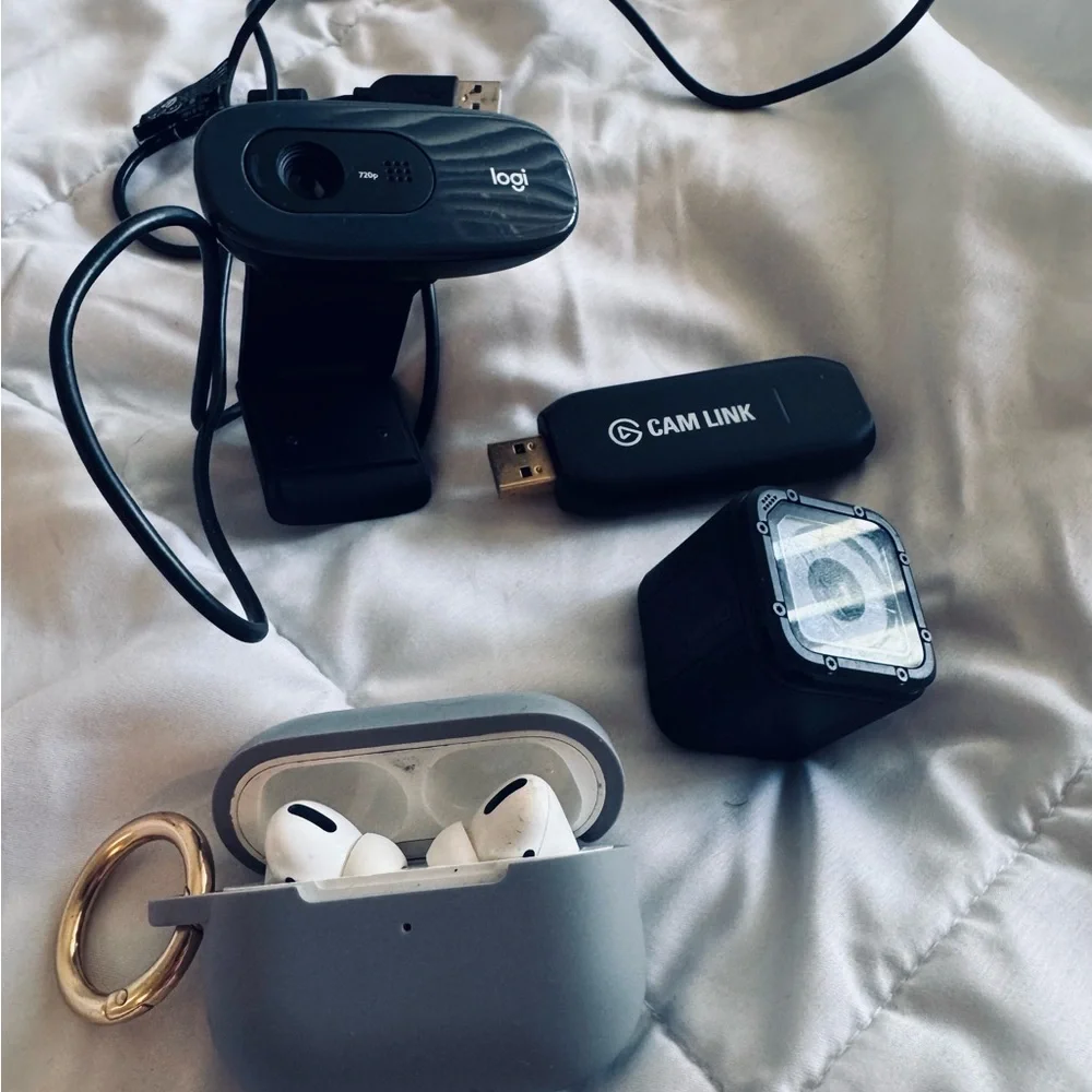 Elgato Camlink 4k w/ Logi Webcam